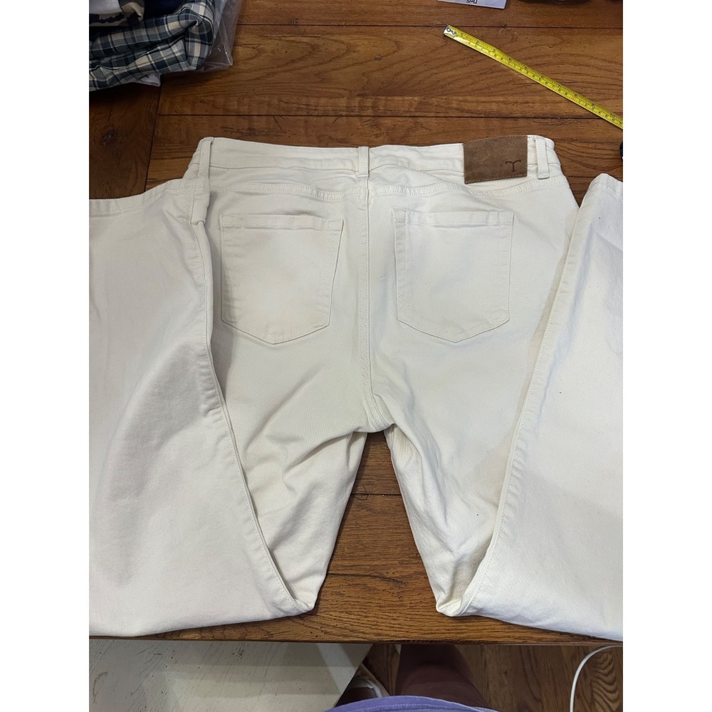 Tecovas White High-Rise Women’s Jeans - Picture 2 of 6